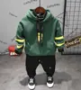 Suéter con capucha de letras coreanas nuevo de invierno 2018 suéter con felpa D1241 pantalones con felpa D1242 D1235