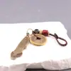 Colgante Llavero de Coche de Latón, Colgante Vintage de Latón con Dragón Dorado, Colgante de Etiqueta, Venta al por Mayor para Puestos de Mercado, Descuento por Cantidad