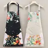 Delantal para el hogar con función para secar las manos, impermeable y a prueba de aceite, adecuado para cocinar en la cocina y el restaurante, lindo y resistente a la suciedad, ropa de trabajo elegante para adultos
