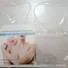 Conjunto de Adesivos Triangulares de Silicone Autoadesivos em Formato de Coração, T, para Peito, Olhos, Testa, Queixo, Rosto, Pescoço