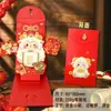 2027 Año Nuevo del Cordero 3D Sobre Rojo Creativo Personalizado Dibujos Animados Lishi Feng Bolsa de Sobre Rojo de Nochevieja para Dinero de la Suerte