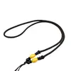 Cuerda para colgante de jade hecha a mano, cuentas largas de ágata, cuentas espaciadoras, collar de cuerda para hombres y mujeres, cuerda para colgante, cuerda, lote