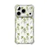 Pintura de Planta Simple Aplicable para Apple 17pm Transparente Cojín de Aire Huawei NOVA15ULTR Estuche para Teléfono de Gama Alta Nicho para Mujeres