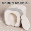 Orinal con Tapa para Uso Doméstico en Dormitorio, Adecuado para Mujeres, Mujeres Embarazadas, Inodoro Nocturno Resistente a Olores