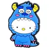 Nuevos dijes para zuecos con temática de anime de Sanrio, goma suave, lindos accesorios para zapatos DIY, hebillas decorativas de dibujos animados, venta al por mayor