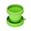 Taza de agua plegable de silicona para viajes al aire libre, portátil, anticaída, telescópica, para publicidad, regalo de vacaciones, disponible