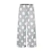 Magic Bear 2026 Novo Estilo de Rua Americano Leve Calça Jogger de Bolinhas Calça Jogger de Perna Reta Calça Casual de Perna Larga Fluida