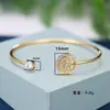 Pulseira Luo Chen Best-Seller Transfronteiriça com Árvore da Vida Oca Incrustada de Zircônia, Joia de Pulseira Aberta Ajustável Estilo Europeu e Americano Personalizada
