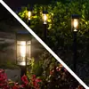 Luzes de Gramado de Tungstênio Solares Iluminação Externa Luzes de Rua Pátio Jardim Plugue de Solo Iluminação à Prova d'Água Luzes de Paisagem