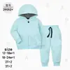 [Una generación de cabello] tres letras primavera y otoño ropa de bebé ropa infantil traje doble traje deportivo de vitalidad