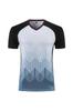 Factory Direct lote 2023 novo hengleda basquete árbitro vestuário V-neck respirável competição árbitro roupas listras verticais gradiente cor