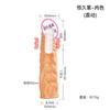 Produtos Sexuais Jiuai Preservativo Pênis Oco Dente de Lobo Masculino Silicone Líquido Pênis Aumentado e Espessado Preservativo Cristal Transparente