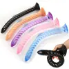 Tapón Anal de Silicona Tapón Anal Espiral Extra Largo Tapón Anal Suave Dispositivo de Masturbación con Tapón Anal Venta al por Mayor Dropshipping