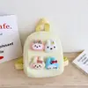 Linda Mochila Escolar de Dibujos Animados Nueva para Jardín de Infancia para Niños y Niñas, Bolso Infantil Ligero y Versátil, Mochila Casual que Protege la Columna y Reduce la Carga