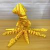 Simulação de impressão 3D criativo polvo pirata capitão móvel junta maré modelo de jogo ornamentos novo presente crianças