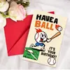 Paquete de Tarjetas de Felicitación con Sobre - Tema: Bol Nuevo de Evento Deportivo Mundial de Fútbol - Tarjeta de Agradecimiento de Cumpleaños