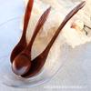 Colher de madeira madeira maciça colher de sopa cauda pontiaguda característica colher de sopa costas de tartaruga uso doméstico Colher diária colher de madeira nanmu fábrica atacado direto