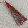 Borla Gruesa Grande de 8 cm Seda de Hielo Resistente a las Arrugas Borla Vertical Marcador de Libros Bolsita para Ropa Colgante Estilo Antiguo DIY Grueso 12
