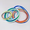 Tiras de Silicone Inodoras de Grau Alimentício, Anel de Vedação de Silicone Criativo para Copo de Água de Marmita, Almofada de Vedação à Prova d'Água para Caixa de Conservação de Alimentos e Balde de Arroz
