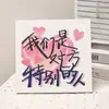 Pintura de diamantes nuevo texto inspirador diy juguetes educativos hechos a mano para niños con marco pintura de diamantes regalo mesa al por mayor