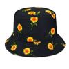 Sombrero de Pescador de Planta Tropical Nuevo Sombrero de Sol de Hoja Grande Estampado Sombrero de Sol para Hombres y Mujeres Mismo Estilo Sombrero de Protección Solar para Adultos para la Playa