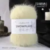 Fio Floco de Neve Floco de Neve Lã Longa Misturada Fio Bola de Neve Alternativa Bola de Fio Cachecol Chapéu DIY Atacado