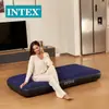 Colchón inflable portátil flocado INTEX64757 para acampar al aire libre, cama inflable de PVC, cama de aire extraíble