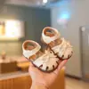 Sandalias de Verano de Moda para Niñas 2026, Zapatos Cerrados para Bebés, Suela Suave, Sandalias de Princesa para Bebés y Niños Pequeños