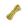 Cuerda de paracaídas trenzada de 4 mm, cuerda para tienda de campaña, cuerda de supervivencia, cuerda de color para ventilador, cuerda para exteriores, cuerda de paracaidista, 3 m
