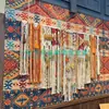 Coleção de canções folclóricas pano de parede de taverna estilo étnico toldo pano para pendurar tapeçaria boêmia pano de teto decoração pano de fundo de palco