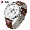 Reloj de Pulsera para Hombre Impermeable Luminoso Marca Oufani Reloj de Cuarzo Popular para Comercio Exterior con Cronógrafo Reloj de Pulsera para Hombre al por Mayor