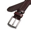 Nuevo cinturón para hombre capa superior piel de vaca retro hebilla de pin cinturón moda jeans simple Joker marea fábrica mayoreo