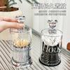 Light Luxury Toothpick Box Casa High-end personalizado criativo urso palito cartucho Advanced Floss Box Cotton Swab caixa de armazenamento comercial