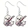 Aretes Acrílicos de Fantasma para Fiesta de Halloween y Uso Diario Regalos Festivos