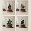 Pieza de exhibición de thangka pintado a mano estilo Tíbet, patrones personalizables, decoración de oficina, adorno de vidrio estilo étnico