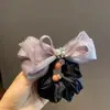 Lazo de Perlas Morado de Alta Gama y Elegante con Múltiples Capas para el Cabello de Mujer, con un Aspecto Dulce y Elegante, Alta Elasticidad para la Parte Posterior de la Cabeza