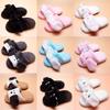 Soft bottom home slippers creative home indoor slippers ears moving non-slip summer women's cotton sops manufacturers wholesale