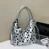 Bolso Grande de Lona para Mujer 2026 Nuevo de Moda Nicho Bolso Tote Versátil de Hombro con Acabado de Alta Gama