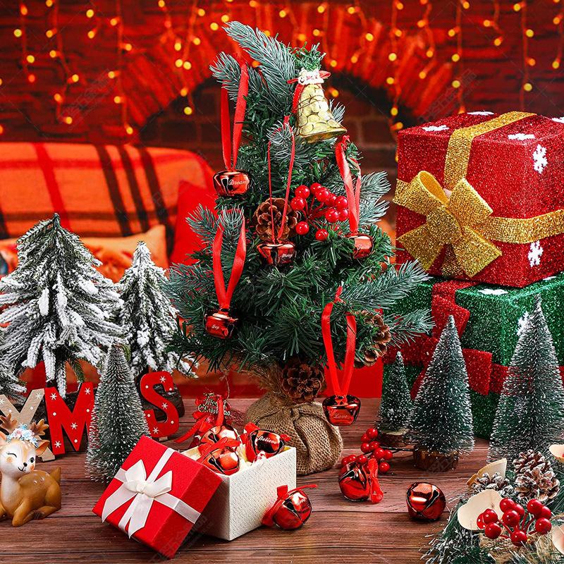 38MM丝带十字铃红色09