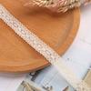 Fornecido diretamente pelo fabricante: Acabamento de Renda Pura Algodão para Roupas DIY, Presentes, Cortinas, Roupa de Cama, Artesanato e Acessórios