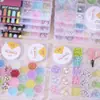 Conjunto de Acessórios Populares DIY para Miçangas Transfronteiriças Resina Miçangas Pequenas Materiais para Pulseira Colar Educacional Infantil Joias