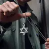 Collar de Acero de Titanio para Hombre, Colgante de Letra de Moda Hip-Hop, Cadena para Suéter Estilo Coreano, Collar Largo Estilo Lujo Ligero, Venta al por Mayor de Joyería