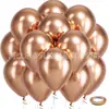 Set de Globos de Color Sólido Transfronterizo de 12 Pulgadas 20 Piezas Paquete de Decoración de Cumpleaños Cadena de Globos para Fiesta de Vacaciones al por Mayor Boda