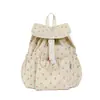 Mochila Nueva de Lunares Moda Ligera Nicho Bolsa Escolar Solapa Cierre de Cordón Popular Bolsa para Mujer Bolsa de Clase Mochila