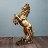 Caballo de la Victoria Estilo Europeo Personalizado Decoración de Oficina Regalo de Inauguración de Casa Adorno para el Hogar de Resina