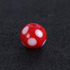 Cuentas de vidrio antiguas con puntos de ondas de colores, hechas a mano, accesorios de bricolaje, joyería vintage, pulsera, colgante, hecho a mano.