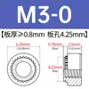 Tuercas Remachables de Acero Inoxidable Cls-M2/2.5/3/4/5/6/8/10/12-00/1/2/3 en Stock al por Mayor