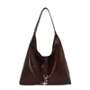 Bolso tote simple de gran capacidad para mujer, nuevo modelo de verano 2026, bolso de hombro o axila de cuero suave, versátil y de moda, simple