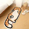 Tapete de Pelúcia Irregular com Tema de Filhote Fofo, Fabricado em Fábrica, para Quarto, Sofá ou Lado da Cama Infantil, Transfronteiriço