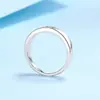 Anillos de Pareja Ajustables de Plata de Ley 925 Banda Lisa Diamante Único Moissanita de 10 Puntas Anillo Unisex Fabricante Venta al por Mayor